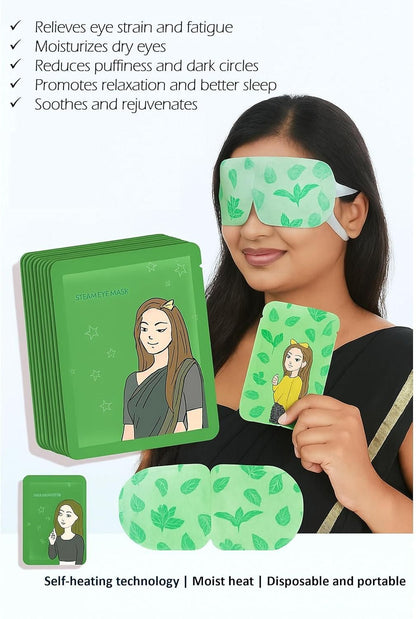 Steam Eye Mask Pack of 2